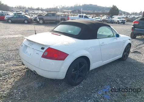 2002 Audi Tt 1.8L z USA, uszkodzony, nr VIN TRUUT28N921017855